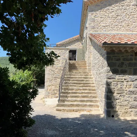Maison De Charme Avec Piscine Couverte Et 9000m2 Les Vans